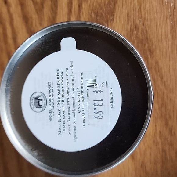 🌿Michel Design Works Moss & Oak Candle Tin Birds - Picture 4 of 5